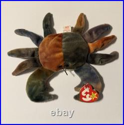 Ty Beanie Babies Claude the Crab RARE ERRORS