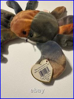 Ty Beanie Babies Claude the Crab RARE ERRORS