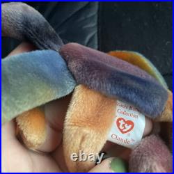 Ty Beanie Babies Claude the Crab Rare With Errors