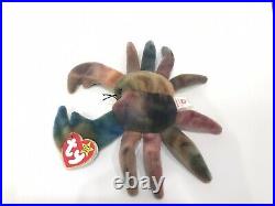 Ty Beanie Babies Claude the Crab Ultra Rare Errors Tags NWT Investment Quality