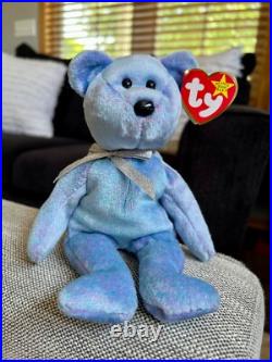Ty Beanie Babies Clubby II RARE MINT CONDITION with Holographic Tag & Tag Errors