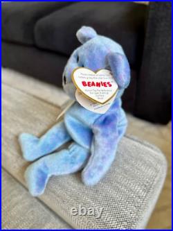 Ty Beanie Babies Clubby II RARE MINT CONDITION with Holographic Tag & Tag Errors