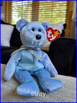 Ty Beanie Babies Clubby II RARE MINT CONDITION with Holographic Tag & Tag Errors