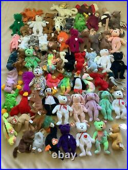 Ty Beanie Babies Collection 134 items ULTRA RARE New + More Investment Quality