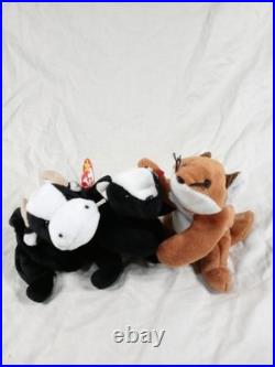Ty Beanie Babies Collection 3 rare vintage 93'/ 95'/ 96' Plush w tags Bundle