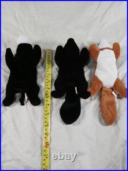 Ty Beanie Babies Collection 3 rare vintage 93'/ 95'/ 96' Plush w tags Bundle