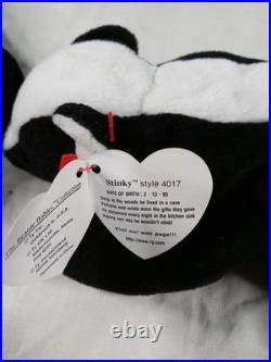 Ty Beanie Babies Collection 3 rare vintage 93'/ 95'/ 96' Plush w tags Bundle