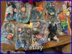 Ty Beanie Babies Collection of 30, RARE, Many with Errors, Mint One Owner