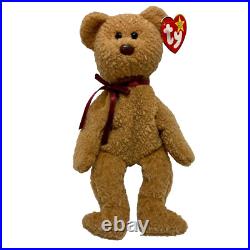Ty Beanie Babies Curly Bear DOB April 1996 Hang/93 Tush Tag Errors Rare HTF 4052