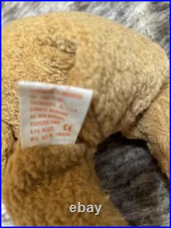 Ty Beanie Babies Curly The Bear 1993 TAG ERRORS- Rare find