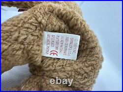 Ty Beanie Babies Curly The Bear Retired 1996 Extremely Rare 15 Errors