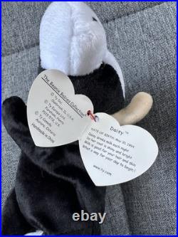 Ty Beanie Babies Daisy The Cow Toy 1993 Original (RARE)