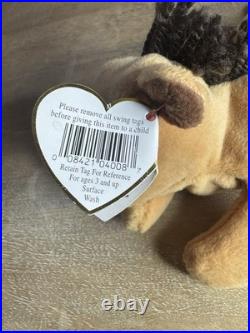 Ty Beanie Babies Derby The Horse 1995 Yarn Mane RARE 11 ERRORS PVC Pellets
