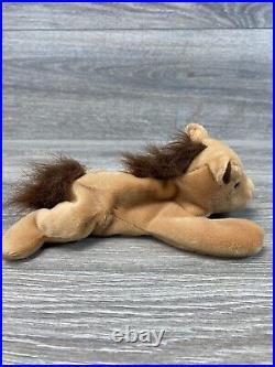 Ty Beanie Babies Derby the Horse Rare Retired with Tag Errors