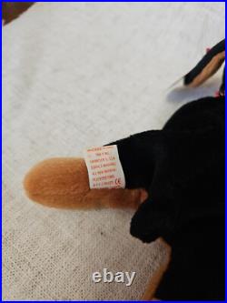 Ty Beanie Babies Doby the Doberman RARE tag errors Ty Beanie Babies Doby the Doberman RARE tag errors