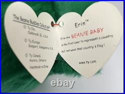 Ty Beanie Babies Erin Rare NWT