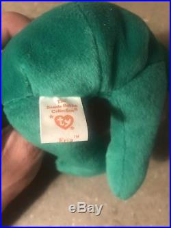 Ty Beanie Babies Erin very rare with mistakes
