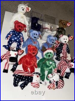 Ty Beanie Babies Extremely Rare & Retired Collection Mint Condition with Tags