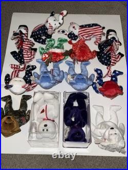 Ty Beanie Babies Extremely Rare & Retired Collection Mint Condition with Tags