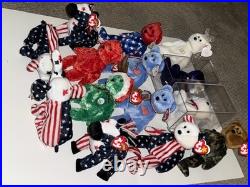 Ty Beanie Babies Extremely Rare & Retired Collection Mint Condition with Tags
