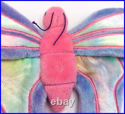 Ty Beanie Babies Flitter the Butterfly 1999 Mint Condition Retired RARE Pellets