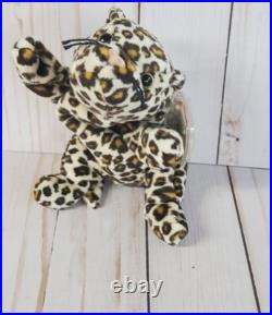 Ty Beanie Babies Freckles Leopard 1996 RARE, ERRORS (Retired, Baby) #4066