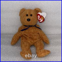 Ty Beanie Babies Fuzz Bear 1998 Retired Rare With Errors