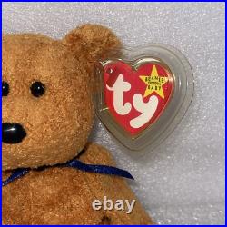 Ty Beanie Babies Fuzz Bear 1998 Retired Rare With Errors