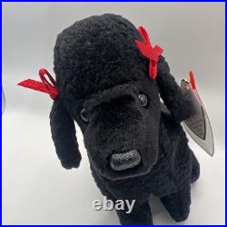 Ty Beanie Babies Gigi Black Poodle Dog 1997 1998 RARE, ERRORS Retired, Baby 6