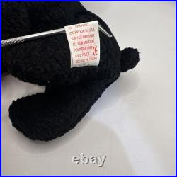 Ty Beanie Babies Gigi Black Poodle Dog 1997 1998 RARE, ERRORS Retired, Baby 6