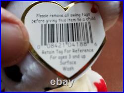 Ty Beanie Babies Glory the Bear. RARE, ERRORS, MINT! BEAUTIFUL BEAR, CLEAN, WOW