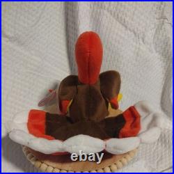 Ty Beanie Babies Gobbles the Turkey, Rare with Tag Errors and PVC Pellets Ty Beanie Babies Gobbles the Turkey, Rare with Tag Errors and PVC Pellets