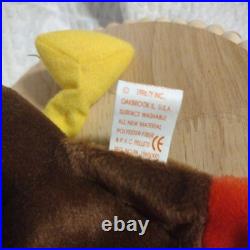 Ty Beanie Babies Gobbles the Turkey, Rare with Tag Errors and PVC Pellets Ty Beanie Babies Gobbles the Turkey, Rare with Tag Errors and PVC Pellets