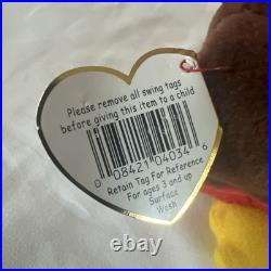 Ty Beanie Babies Gobbles the Turkey Ultra Rare with All the Tag Errors- Retired