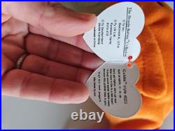 Ty Beanie Babies Goldie the Goldfish 4023 PVC Pellets RARE Mint Ty Beanie Babies Goldie the Goldfish 4023 PVC Pellets RARE Mint