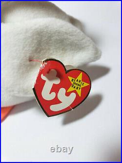 Ty Beanie Babies Gracie Style 4126 The Swan 1996 P. V. C Pellets Rare