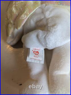 Ty Beanie Babies HALO Baby Brown Nose Tag Errors Rare Vintage Collectible 90s Ty Beanie Babies HALO Baby Brown Nose Tag Errors Rare Vintage Collectible 90s