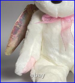 Ty Beanie Babies Halo Angel White Bear 1998 BROWN Nose RARE ERRORS Retired Baby Ty Beanie Babies Halo Angel White Bear 1998 BROWN Nose RARE ERRORS Retired Baby