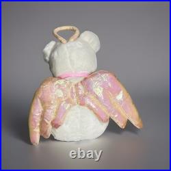 Ty Beanie Babies Halo Angel White Bear 1998 BROWN Nose RARE ERRORS Retired Baby Ty Beanie Babies Halo Angel White Bear 1998 BROWN Nose RARE ERRORS Retired Baby