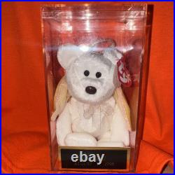 Ty Beanie Babies Halo the Angel Bear Toy 1998 Extremely Rare! Mint Condition