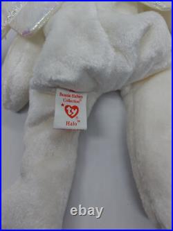 Ty Beanie Babies Halo withbrown nose August 31, 1998 rare, withtag protector