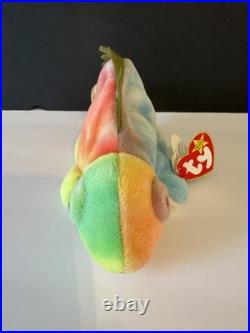 Ty Beanie Babies IGGY The Tie Dye Iguana. 1997 Rare Coloring With Errors withtag Ty Beanie Babies IGGY The Tie Dye Iguana. 1997 Rare Coloring With Errors withtag