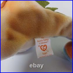 Ty Beanie Babies Iggy Rainbow Iguana 1997 RARE, ERRORS Excellent Retired, Baby