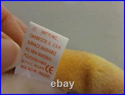 Ty Beanie Babies Iggy Rainbow Iguana 1997 RARE, ERRORS Excellent Retired, Baby