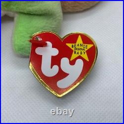 Ty Beanie Babies Iggy Rainbow Iguana 1997 RARE, ERRORS Excellent Retired, PVC