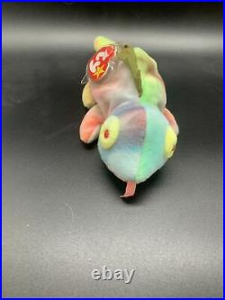 Ty Beanie Babies Iggy Retired With ERRORS Rare Vintage
