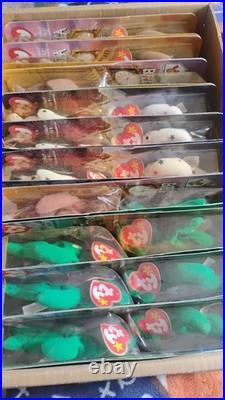 Ty Beanie Babies International Bears 5 SETS of 3 McDonalds 1999 Rare ERRORS Plus