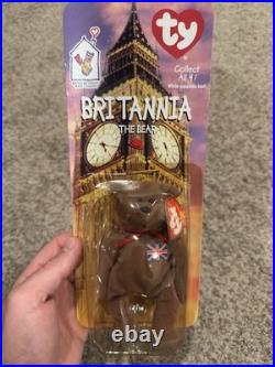 Ty Beanie Babies International Bears Set of 4 McDonald's 1999 New in Box RARE