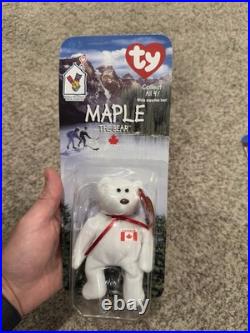 Ty Beanie Babies International Bears Set of 4 McDonald's 1999 New in Box RARE