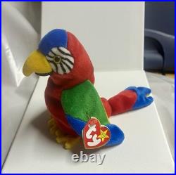 Ty Beanie Babies Jabber Parrot Bird 1997 1998 RARE, ERRORS Retired, Baby Mint Ty Beanie Babies Jabber Parrot Bird 1997 1998 RARE, ERRORS Retired, Baby Mint